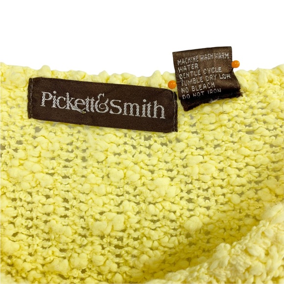 Vintage Popcorn Knit Short Sleeve Sweater - Picture 12 of 13